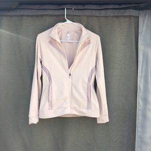 Pink tight runners jackets